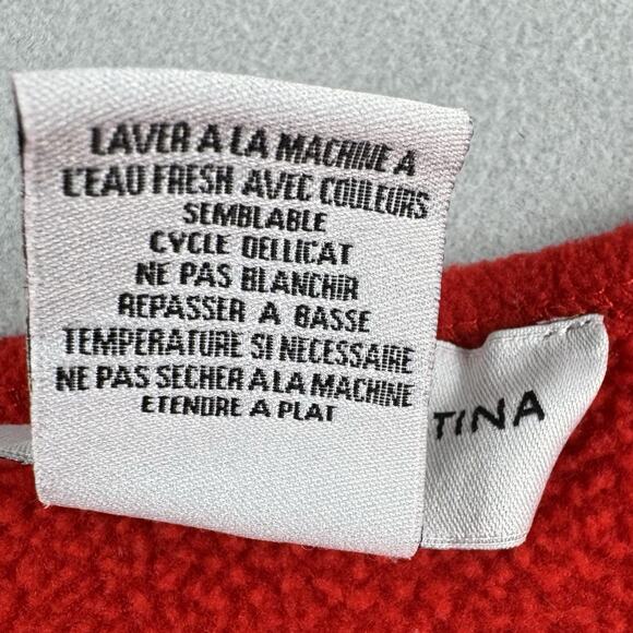 VTG Women's 1X Appliqué Winter Snow Christmas Cardigan Sweater Grannycore - Picture 7 of 12